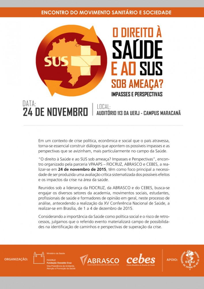  O direito à saúde e ao SUS sob ameaça