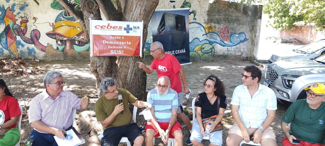 Reunião do II Abraço à Lagoa do Porangabussu. Crédito: Charles Cerqueira de Abreu