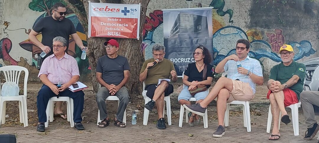 Reunião do II Abraço à Lagoa do Porangabussu. Crédito: Charles Cerqueira de Abreu