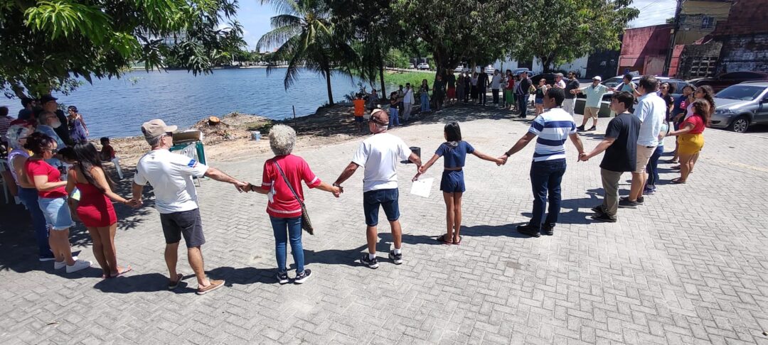 Foto da Lagoa do Porangabussu. Crédito: Charles Cerqueira de Abreu
