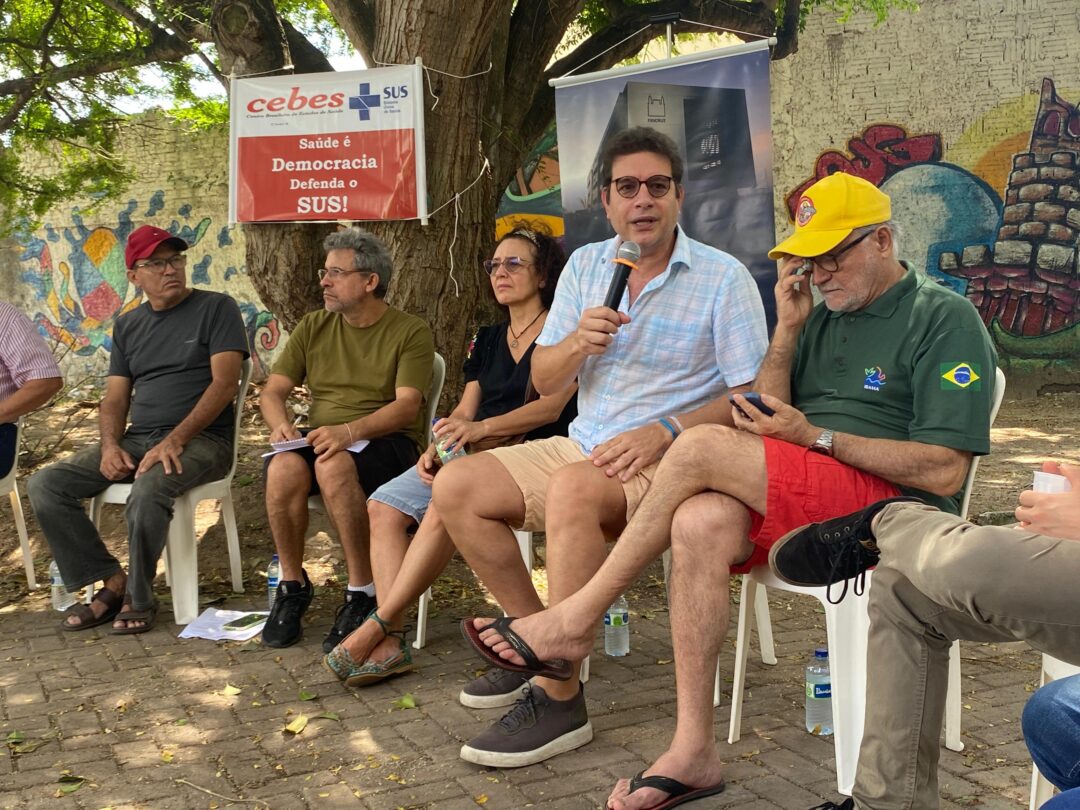 Reunião do II Abraço à Lagoa do Porangabussu. Crédito: Wellington Romão